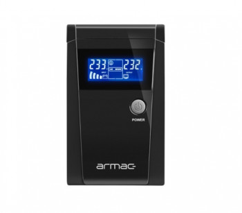 UPS ARMAC OFFICE, 2xPL gniazdka, moc znamionowa: 650VA, 390W, LCD