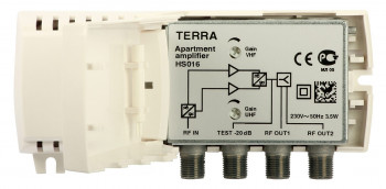 Wzmacniacz HS-016 Terra, budynkowy 20/30 dB HS-016/TERRA TERRA