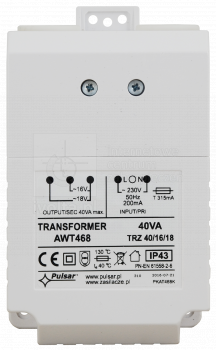 AWT468 Transformator TRZ 40VA/16V/18V