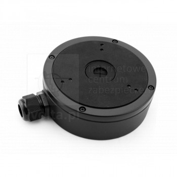 DS-1280ZJ-M(Black) Uchwyt ścienny Hikvision do montażu kamer kopułowych, wersja czarna