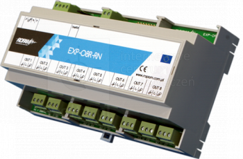 EXP-O8R-RN-D9M Ekspander, moduł 8 wyjść przekaźnikowych