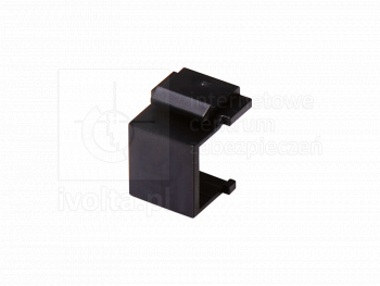 MKA-Z-C Adapter zaślepka otworu keystone, black