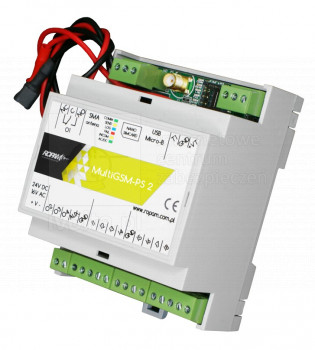 MultiGSM-PS-D4M 2 Moduł powiadomienia i sterowania GSM