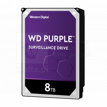 WD84PURZ Dysk WD 8TB Purple, 128MB cache