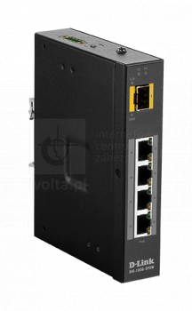 DIS-100G-5PSW Switch przemysłowy D-Link 4xPoE