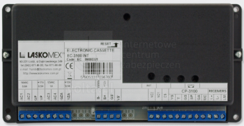 EC-3100R-2 Kaseta elektroniki do systemów wielowejściowych CD - 3100 z obsługą RFID i Dallas, Laskomex