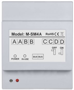 M-SM4A Moduł funkcyjny, rozdzielacz ze wzmacniaczem