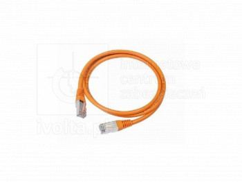 PP12-0.25M/O Kabel LAN (patch cord) 0.25 m, pomarańczowy