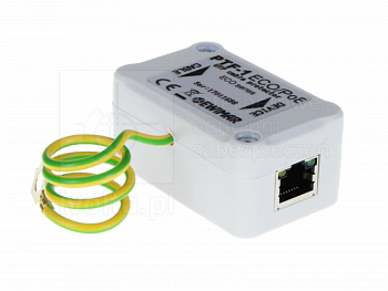 PTF-1-ECO/PoE Zabezpieczenie przeciwprzepięciowe 1-kanałowe do sieci LAN