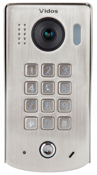 S1311D Bramofon cyfrowy 1-przyciskowy, natynkowy, kamera 2 Mpix, szyfrator,  IP54, VIDOS DUO