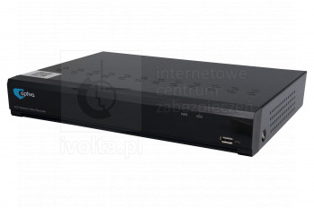 VOBNVR5104 Rejestrator NVR OPTIVA2B, 4x kam. IP, VGA/HDMI, pasmo 40Mb/s, 1x6TB, 4K, P2P