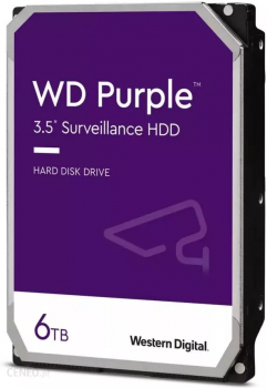 WD64PURZ Dysk WD 6TB Purple, 256MB Cache