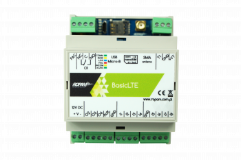 BasicLTE-D4M Moduł powiadomienia i sterowania LTE, DIN