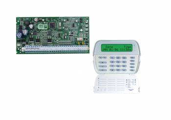 PC1864CLCE7POL Centrala alarmowa PC1864 + klawiatura LCD PK5500