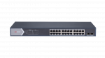 DS-3E1526P-SI Switch PoE Hikvision, 24-porty,smart