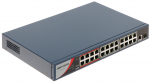 DS-3E0326P-E/M Switch 25-portowy (24xPoE), 1xSFP