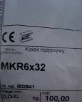 Kołek rozporowy MKR6x32 stal 803941 /100szt./