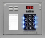 CP-3100NP_SILVER Panel audio z mini listą lokatorów, kolor srebrny, Laskomex