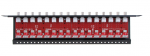 16-kanałowy, separowany konwerter UTP do AHD/ HD-CVI/ HD-TVI/ z zabezpieczeniem przeciwprzepięciowym