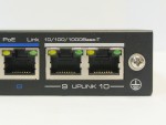 Switch OPTIVA Gigabit Ethernet, 8 portów GE PoE/PoE+, 2 porty GE Uplink, niezarządzalny, 48V DC