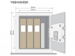 YSB/400/EB1-CW Podstawowy sejf biurowy 400mm